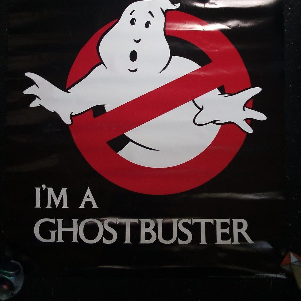 Vintage Back Off Man, I'm A Ghostbuster Poster 1984